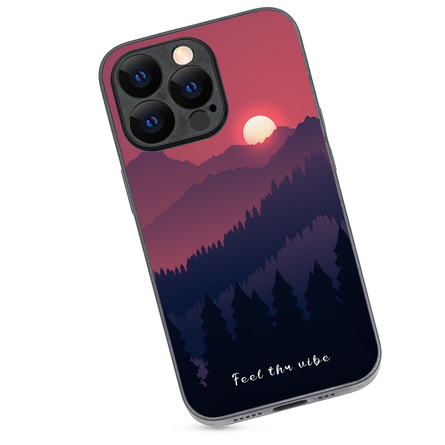 Feel The Vibes Fauna iPhone 13 Pro Case