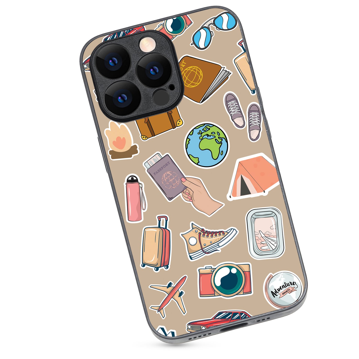 Adventure Travel iPhone 13 Pro Case