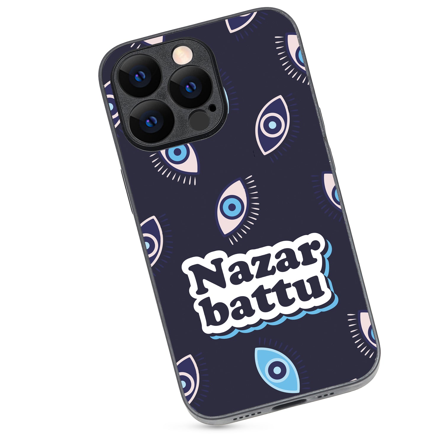 Nazar Battu Motivational Quotes iPhone 13 Pro Case