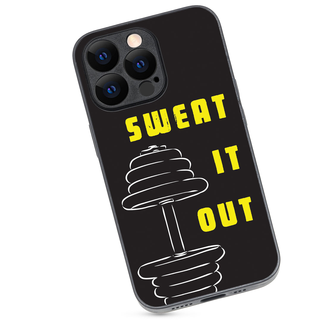 Sweat It Out Motivational Quotes iPhone 13 Pro Case
