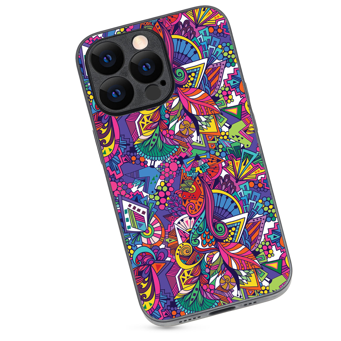 Colourful Doodle iPhone 13 Pro Case
