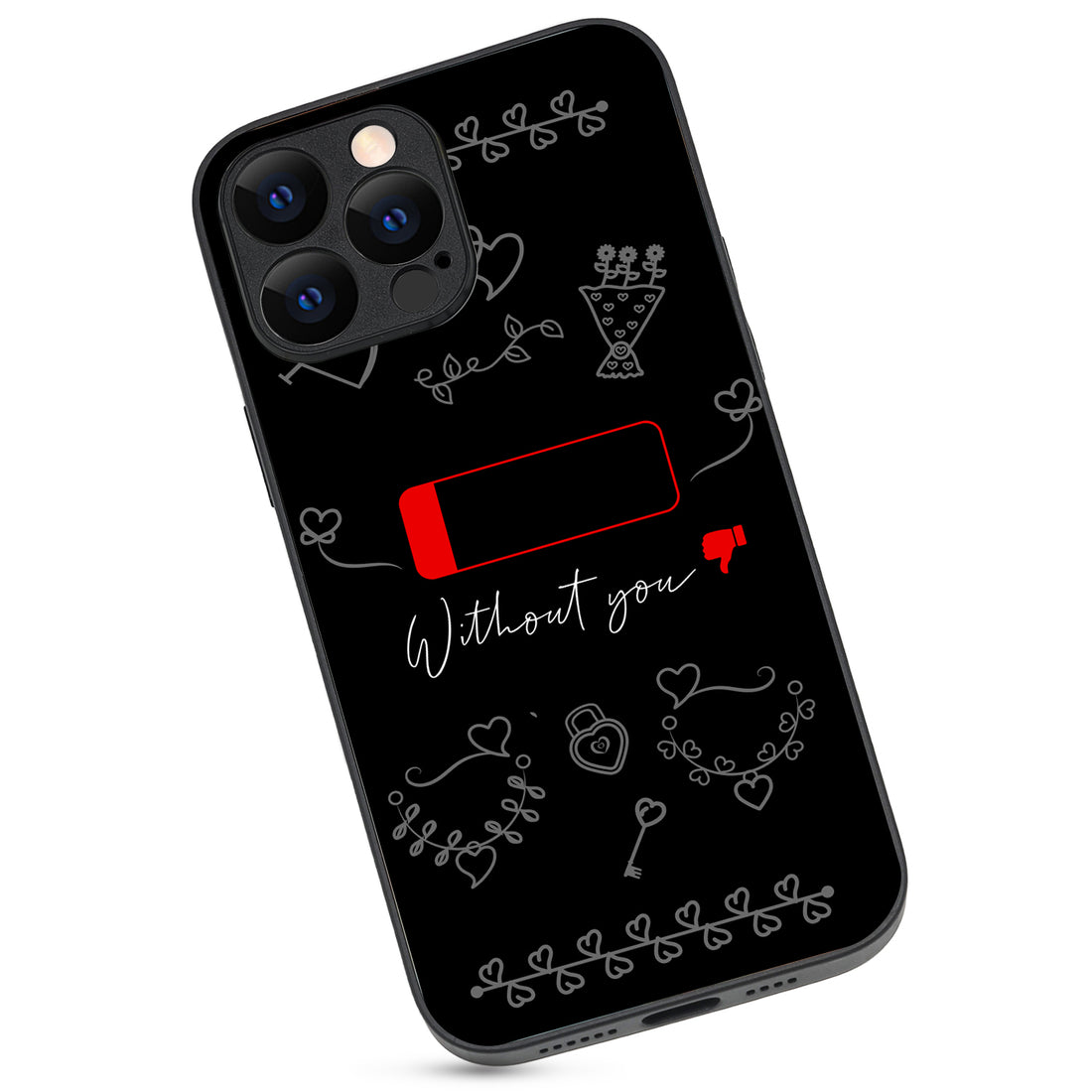 Without You Couple iPhone 13 Pro Max Case