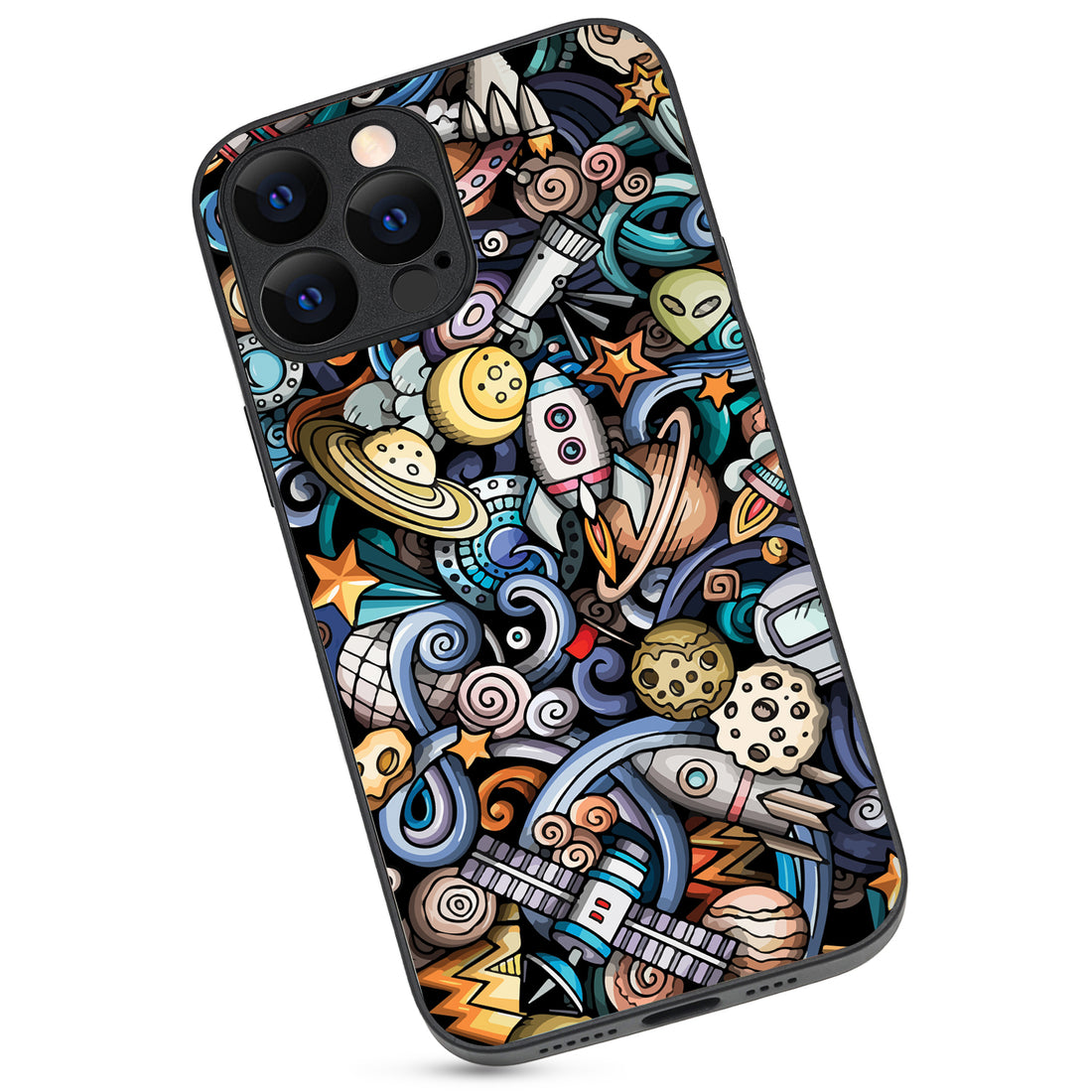 Trendy Doodle iPhone 13 Pro Max Case