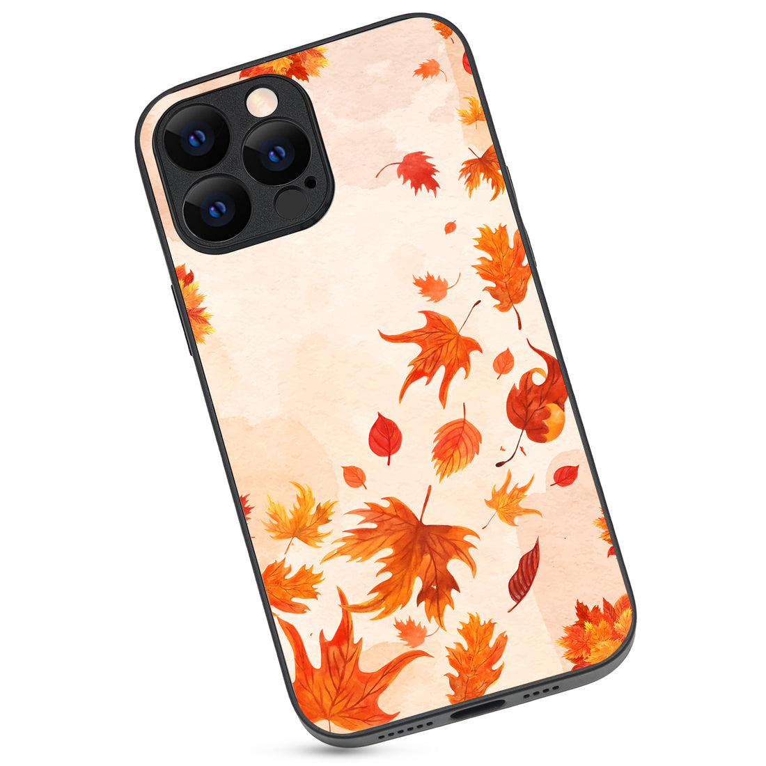 Leaves Fall Autumn Fauna iPhone 13 Pro Max Case
