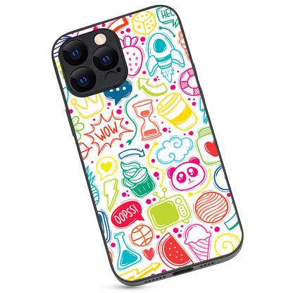Wow Doodle iPhone 13 Pro Max Case