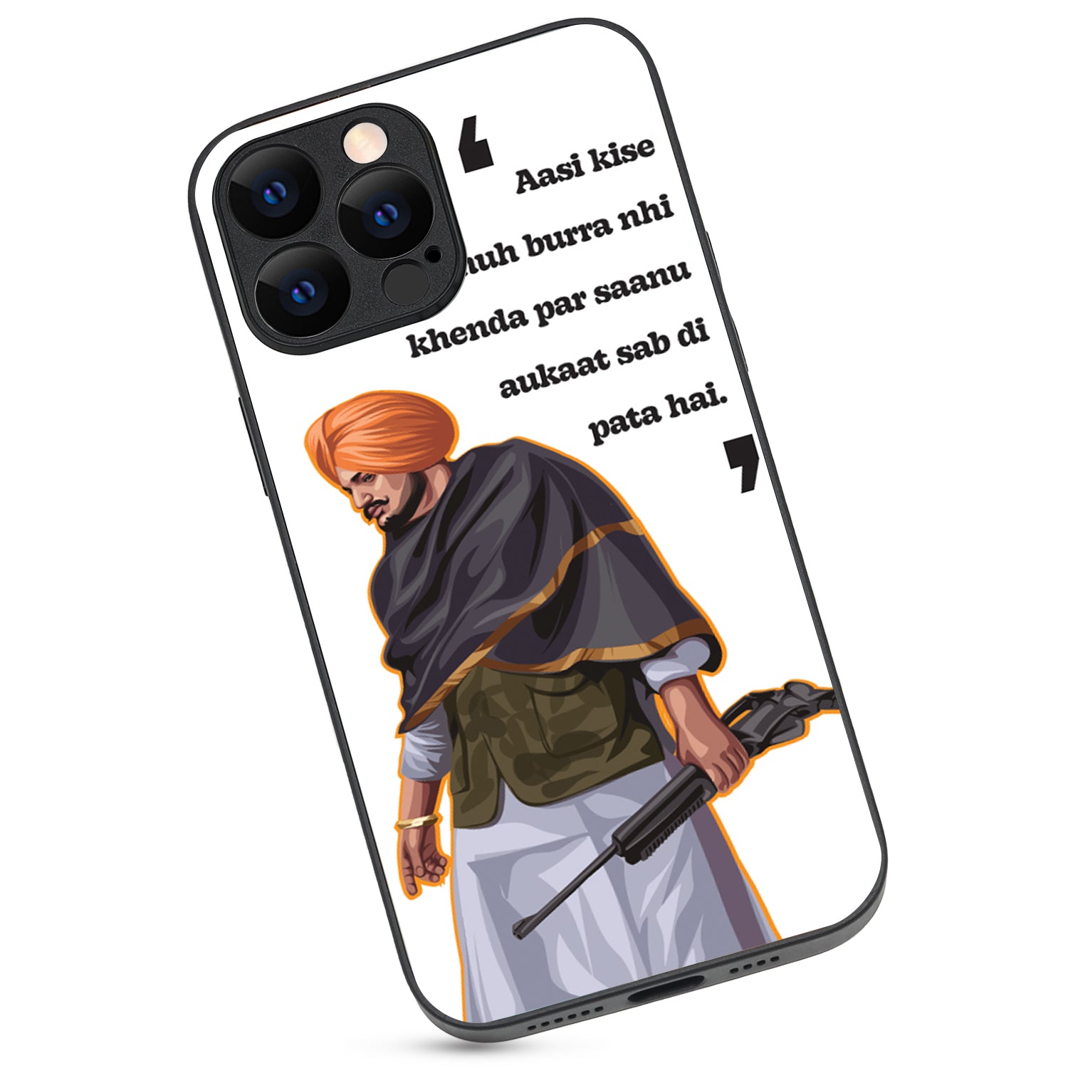 Attitude  Sidhu Moosewala iPhone 13 Pro Max Case