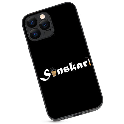 Sanskari Uniword iPhone 13 Pro Max Case