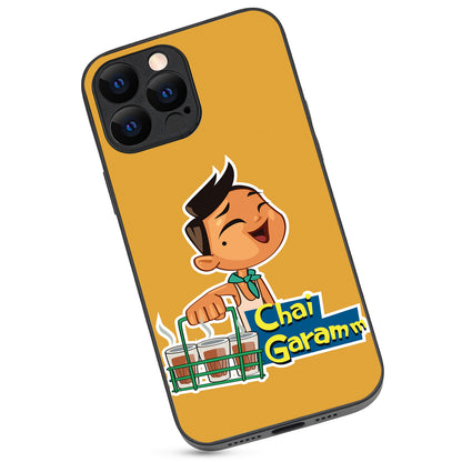 Chai Garam Cartoon iPhone 13 Pro Max Case