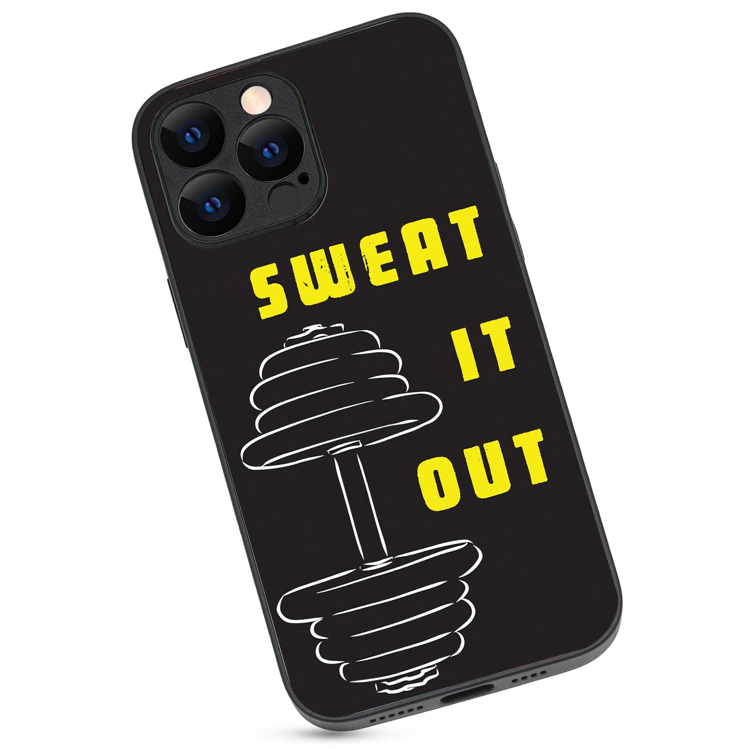 Sweat It Out Motivational Quotes iPhone 13 Pro Max Case