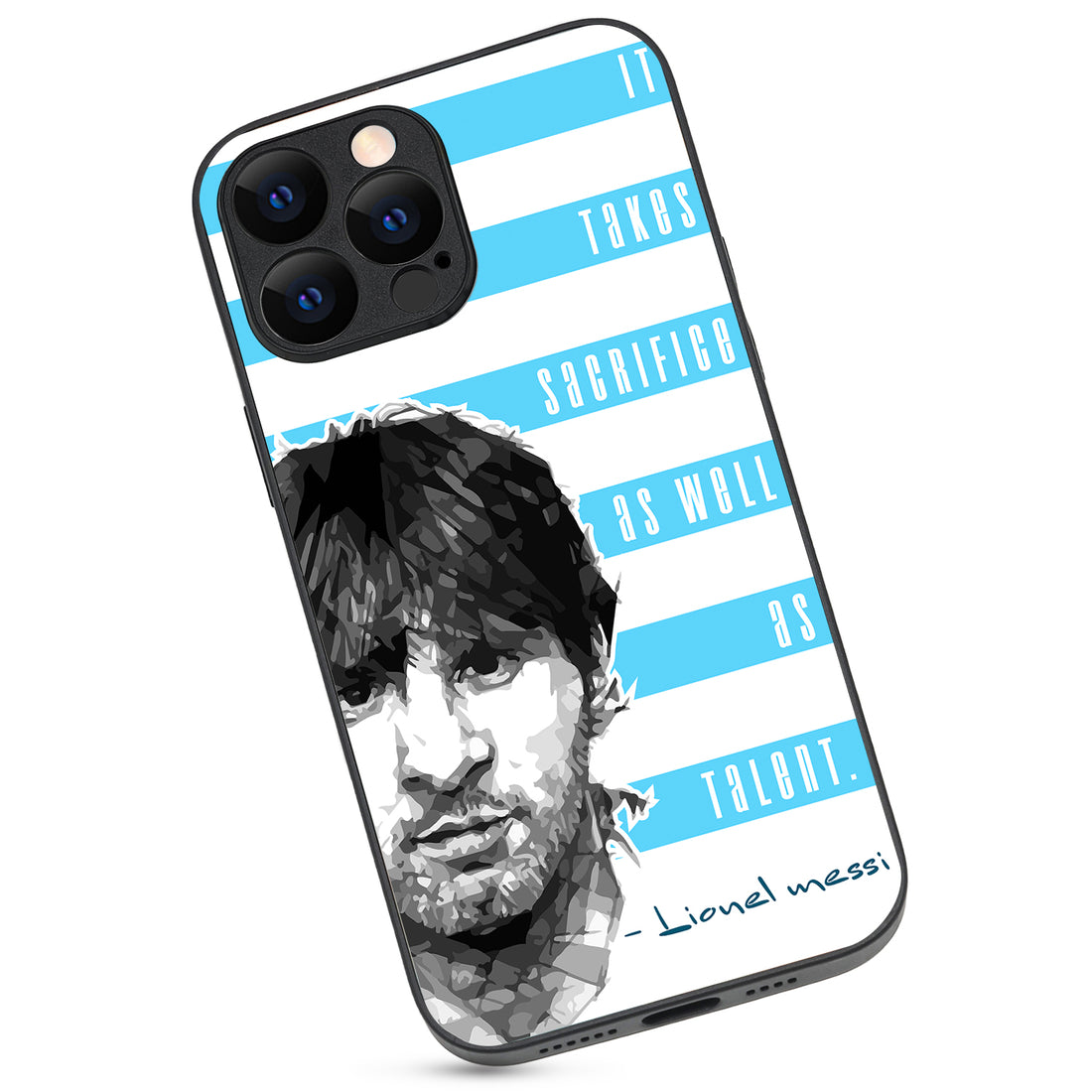 Messi Quote Sports iPhone 13 Pro Max Case