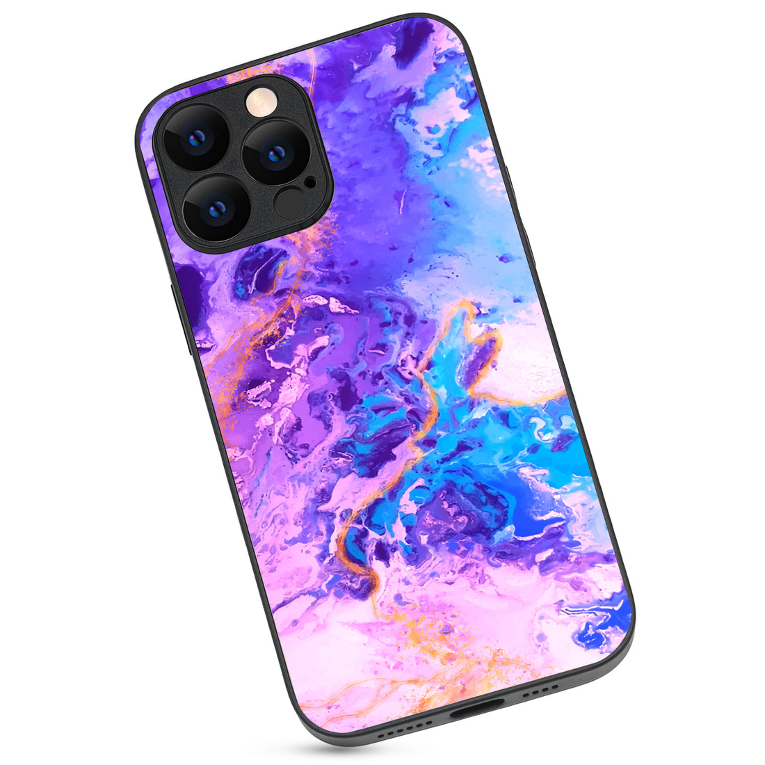Purple Marble iPhone 13 Pro Max Case