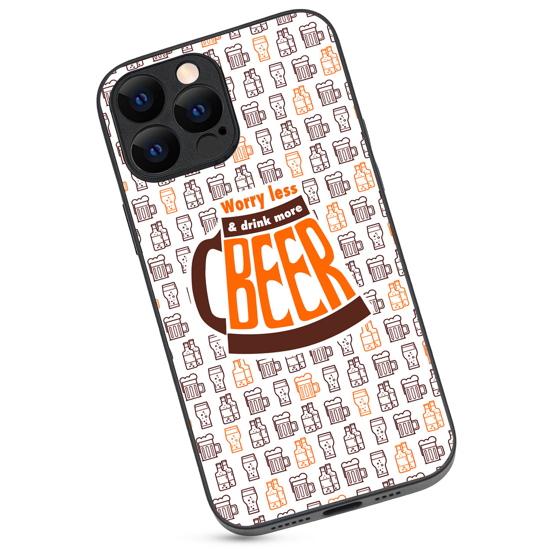 Beer Doodle iPhone 13 Pro Max Case