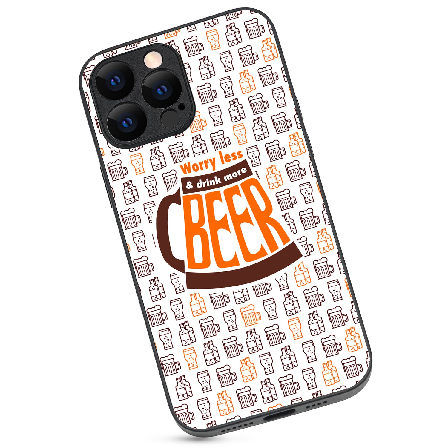 Beer Doodle iPhone 13 Pro Max Case