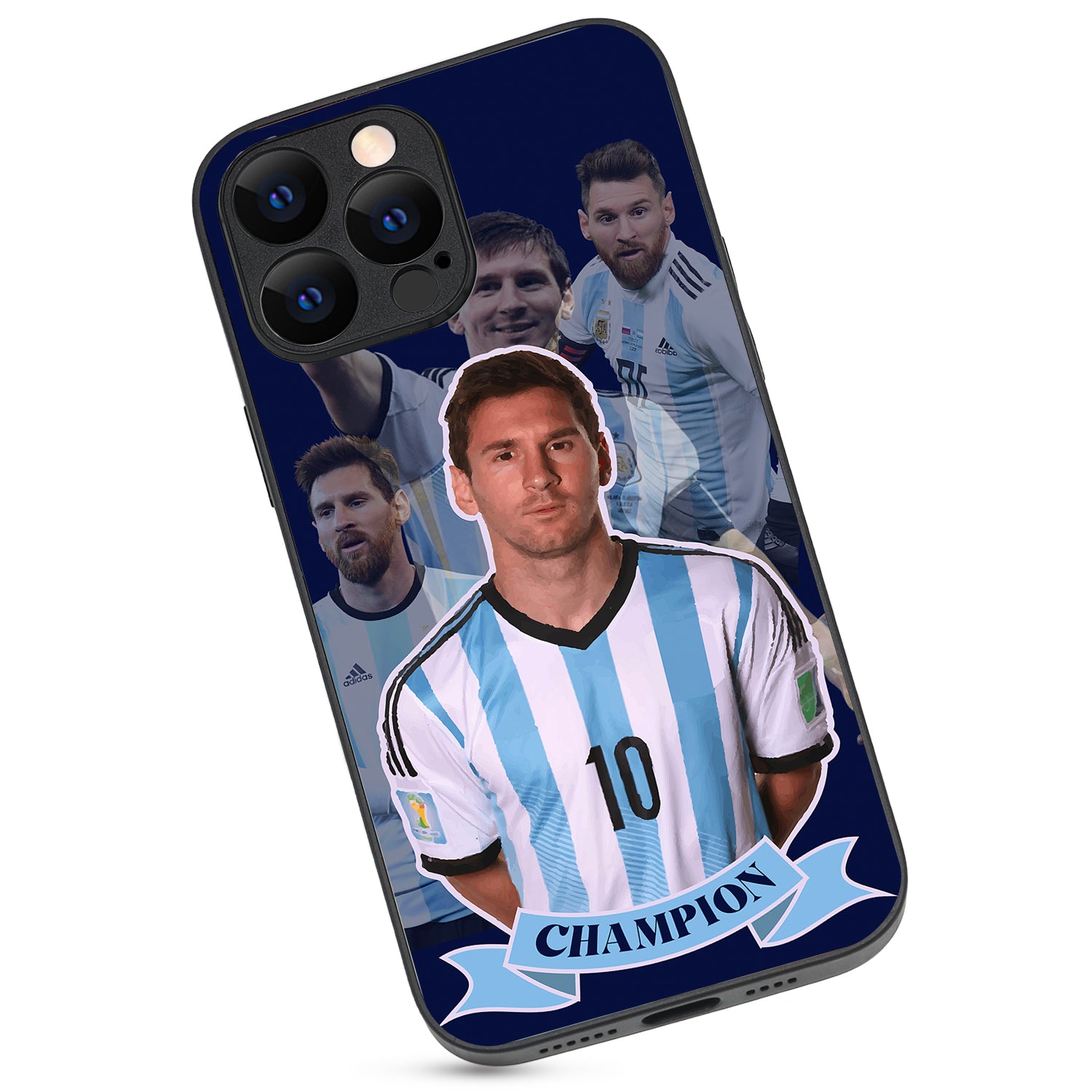 Messi Champion Sports iPhone 13 Pro Max Case