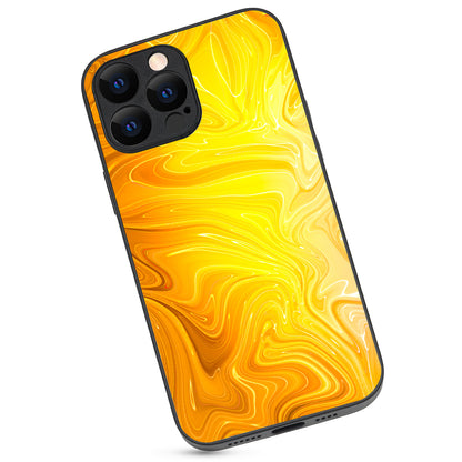 Yellow Marble iPhone 13 Pro Max Case