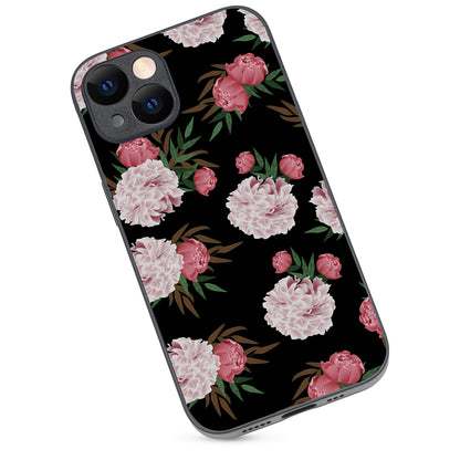 Pink Floral iPhone 14 Case