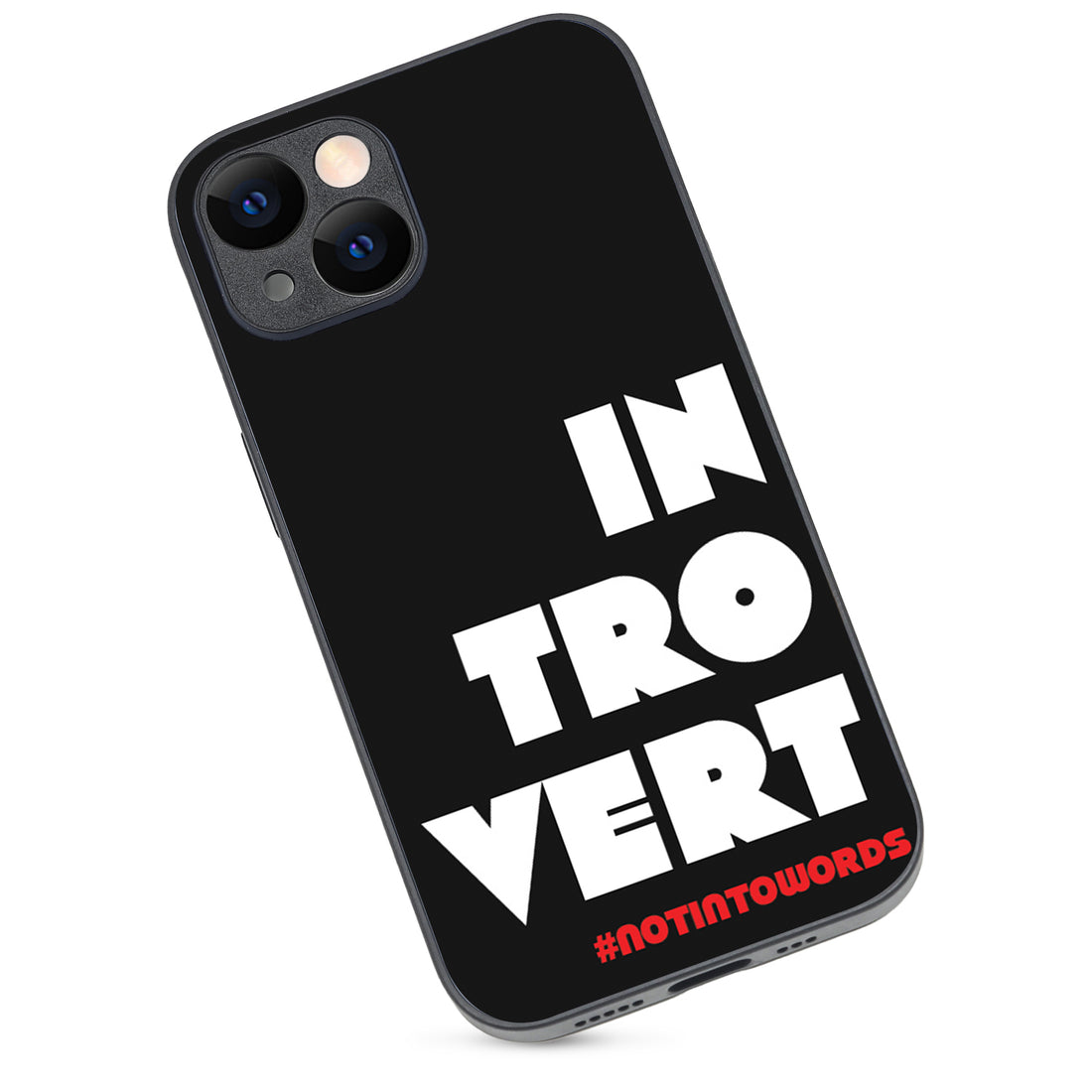 Introvert Motivational Quotes iPhone 14 Case