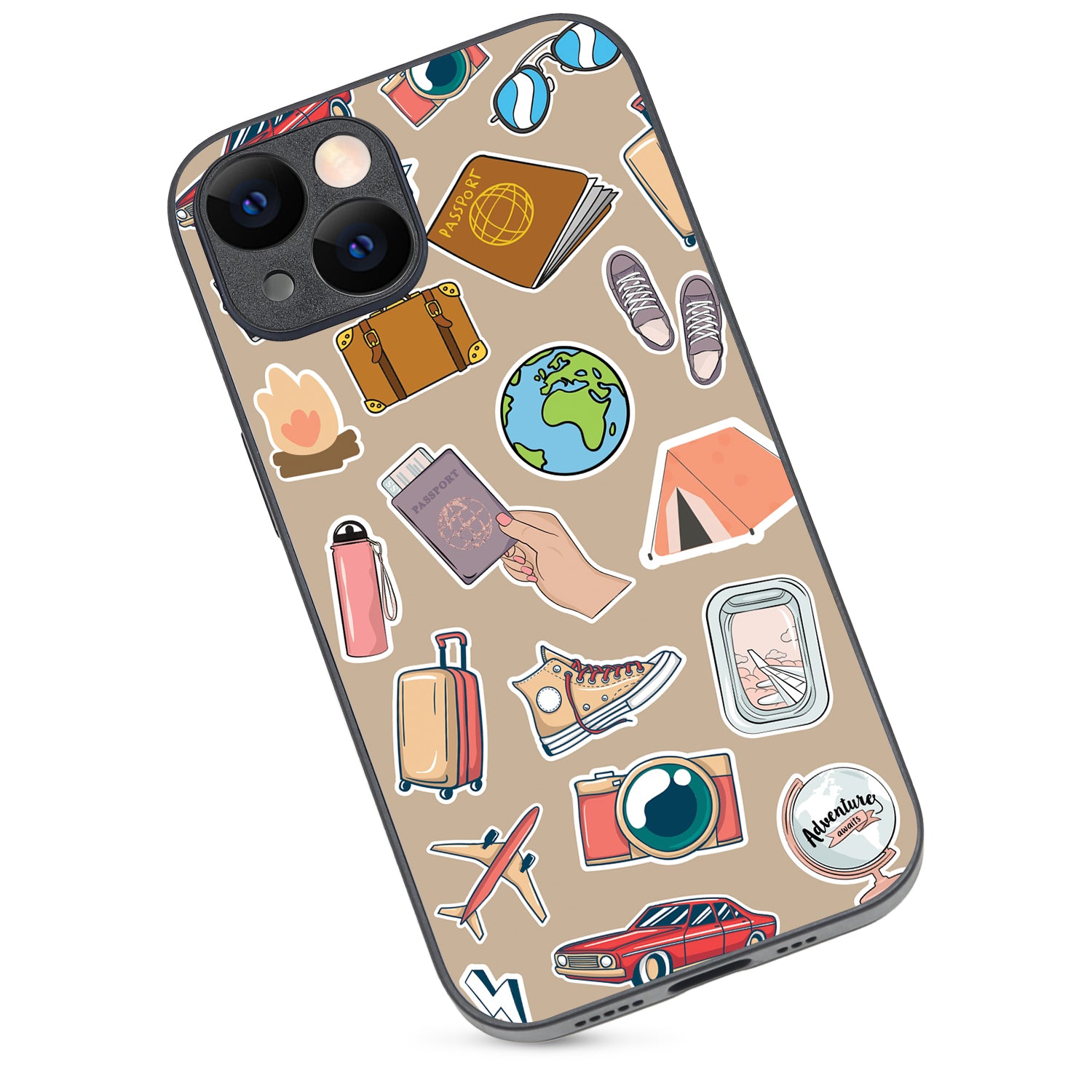 Adventure Travel iPhone 14 Case