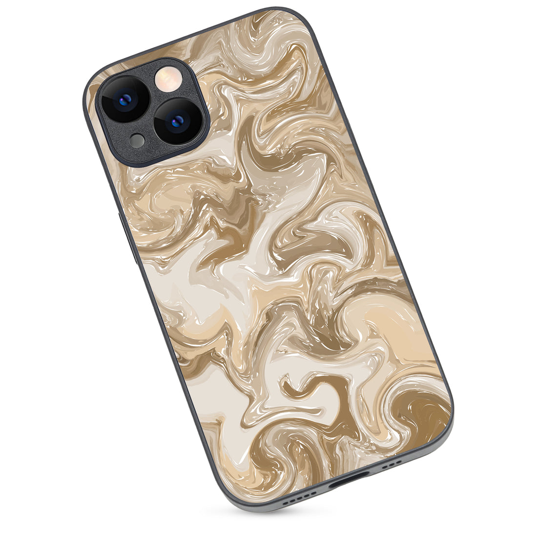 Brown Marble iPhone 14 Case