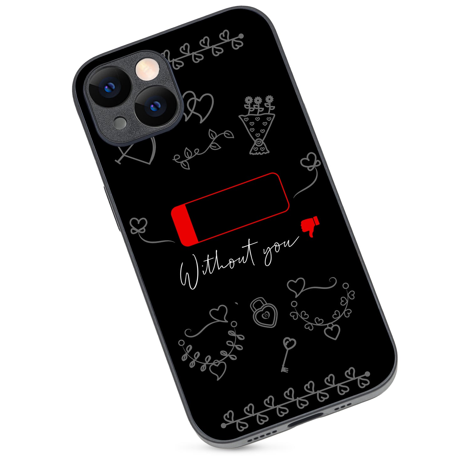 Without You Couple iPhone 14 Case