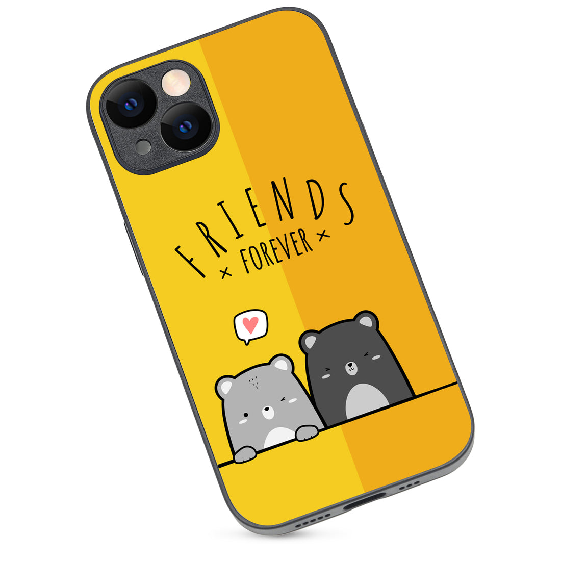 Yellow Bff iPhone 14 Case