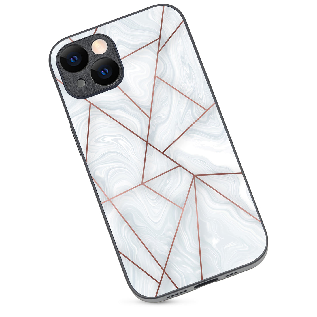 White Tile Marble iPhone 14 Case