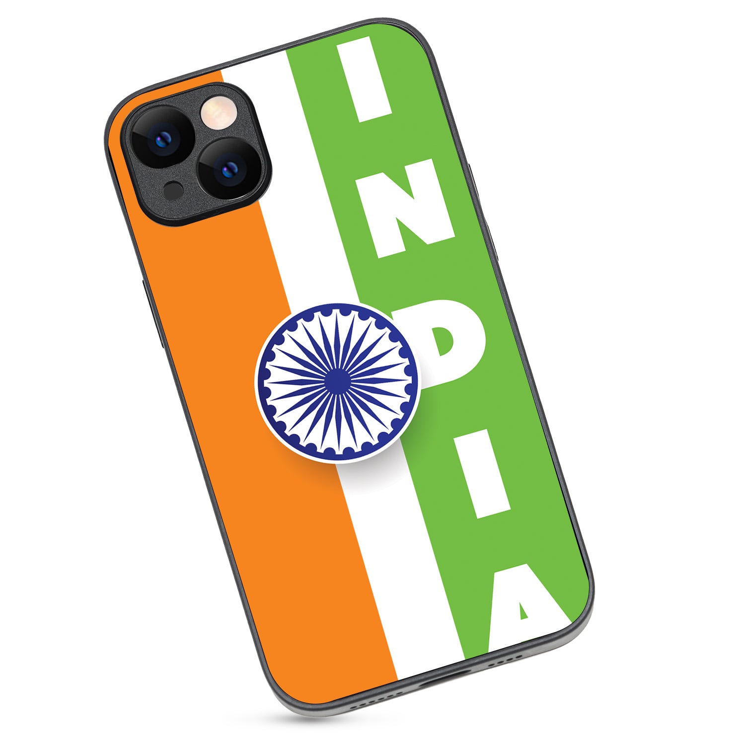 National Flag Indian iPhone 14 Plus Case