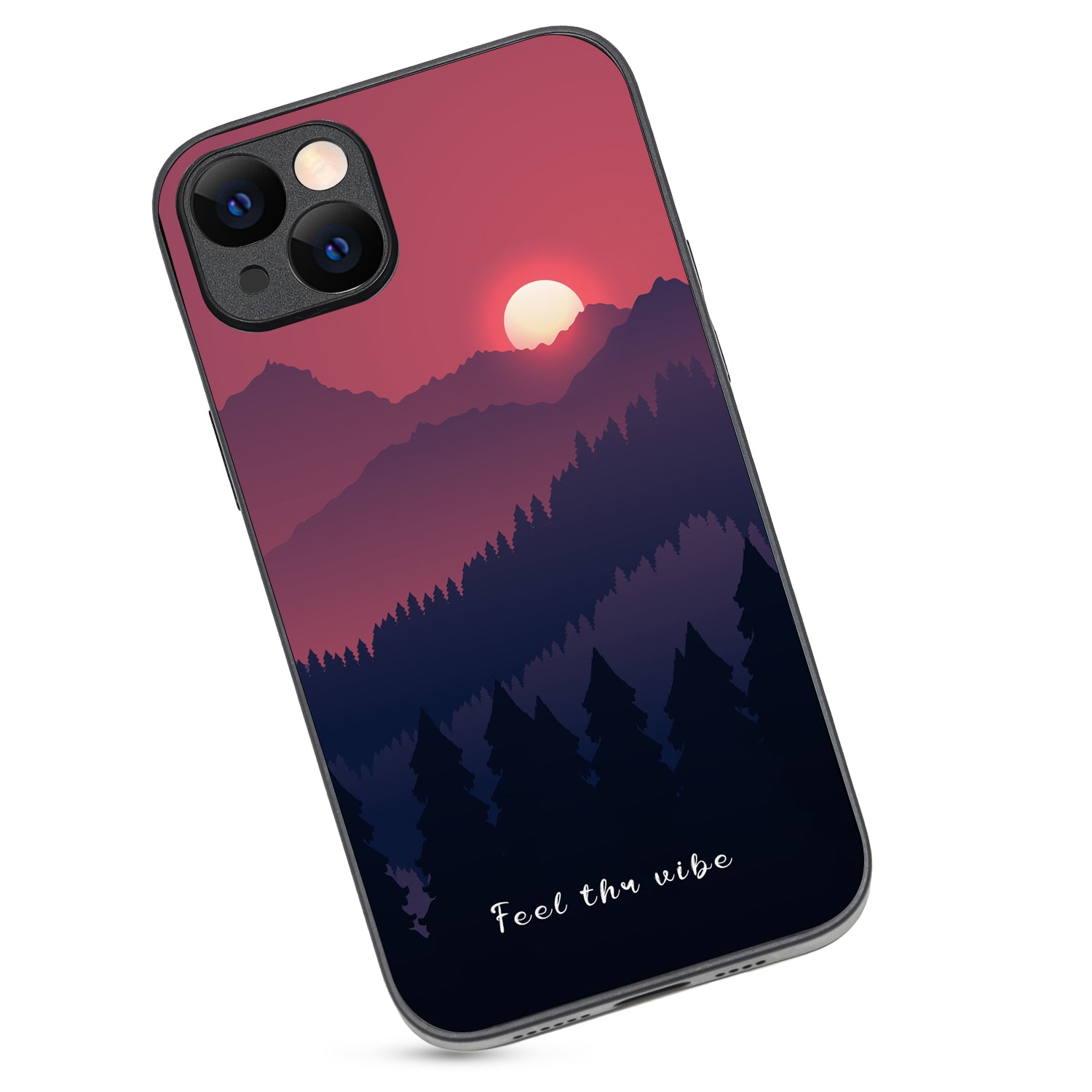 Feel The Vibes Fauna iPhone 14 Plus Case