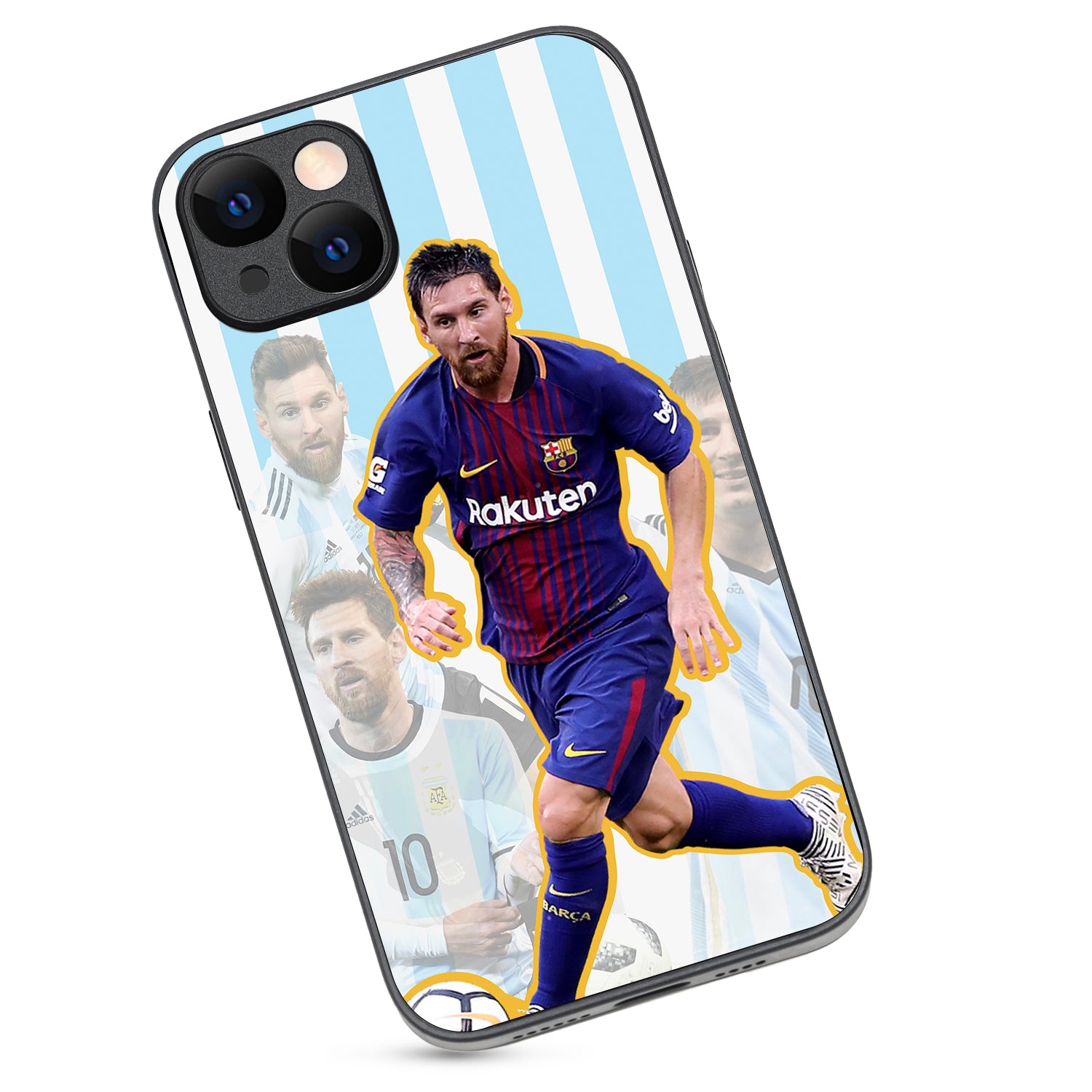 Messi Collage Sports iPhone 14 Plus Case