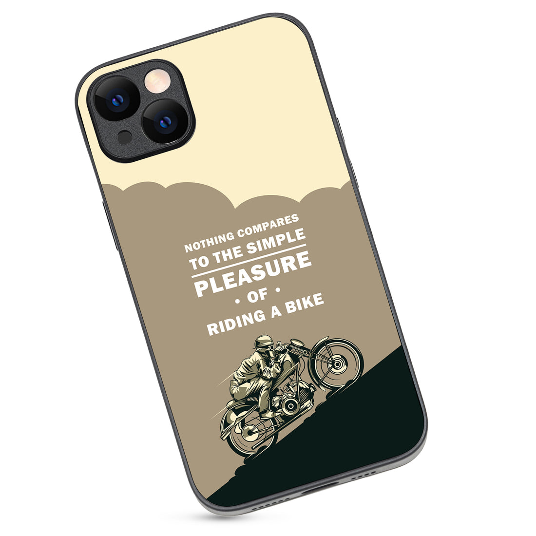 Pleasure of Riding Bike Travel iPhone 14 Plus Case