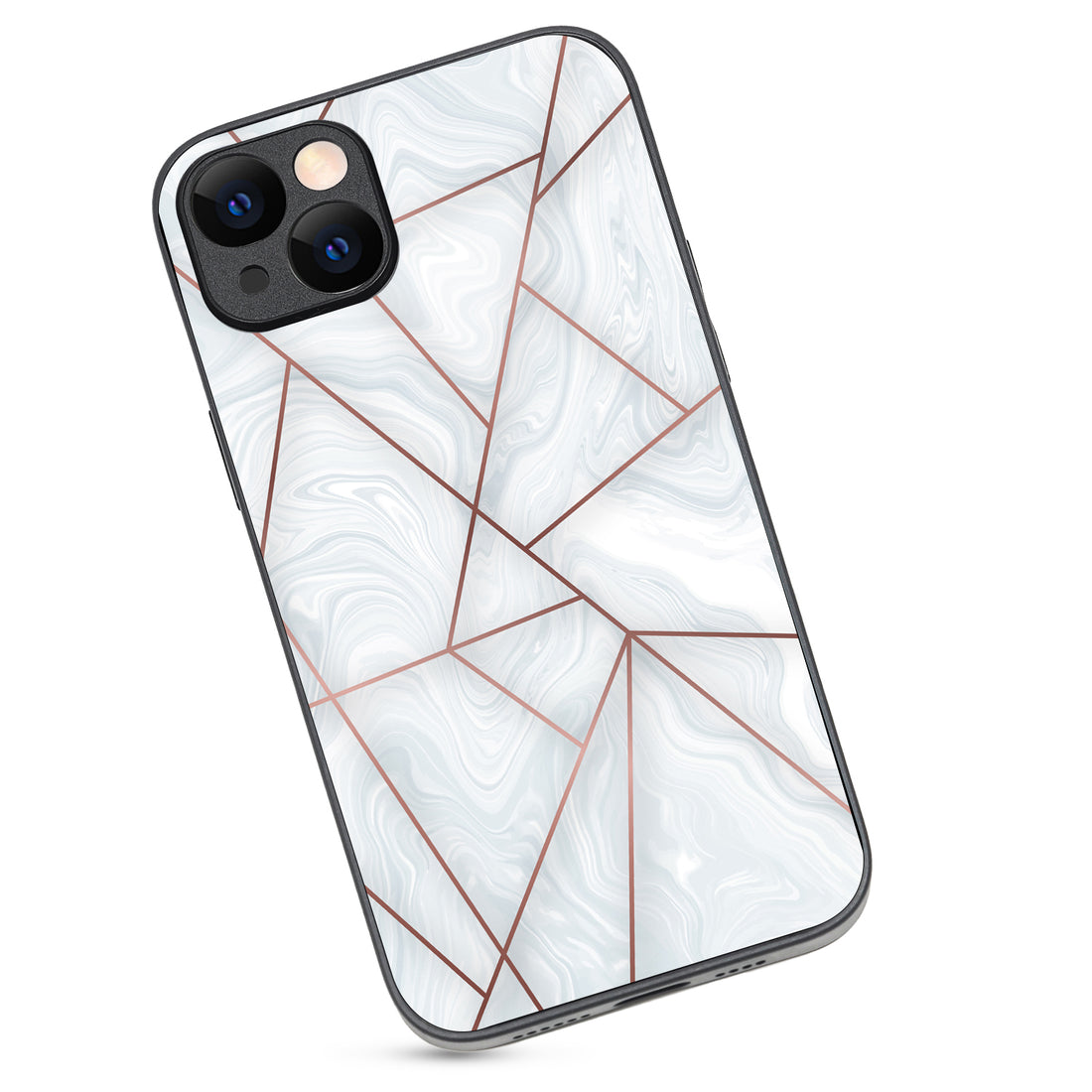 White Tile Marble iPhone 14 Plus Case