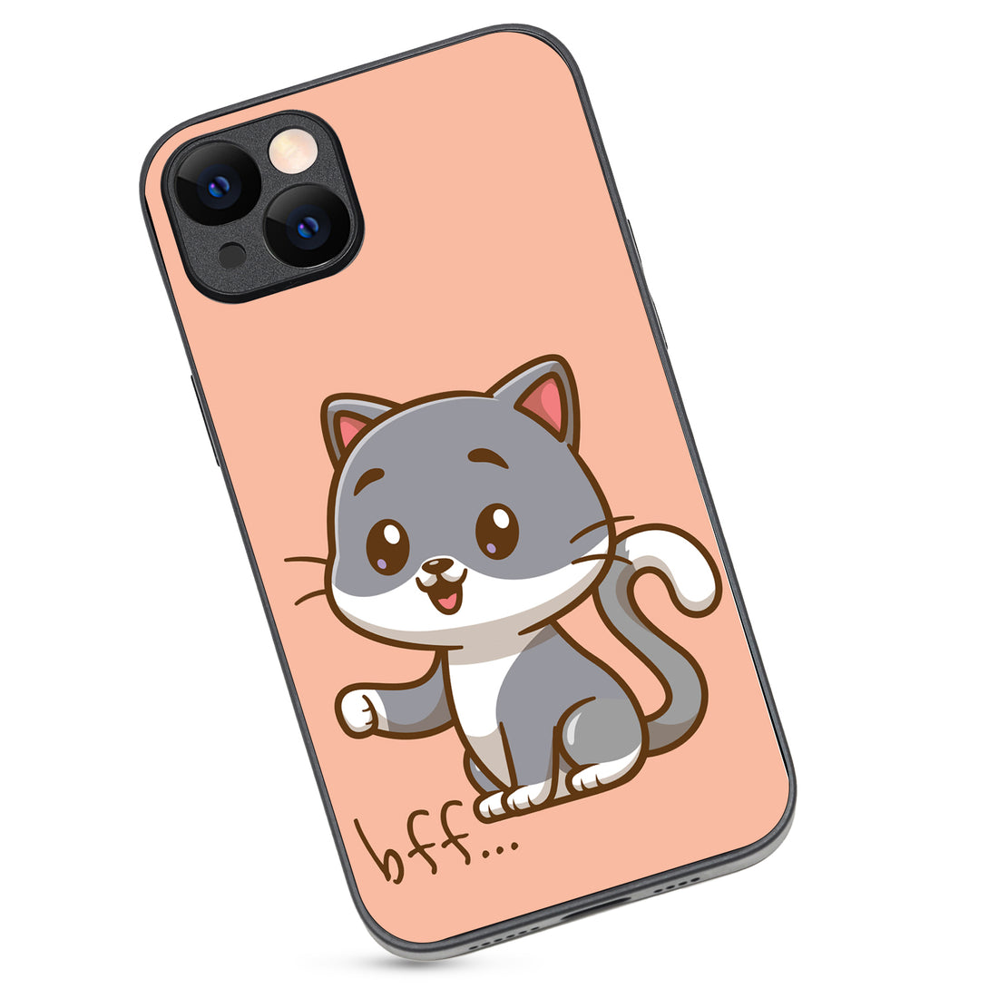 Best Friend Cat Bff iPhone 14 Plus Case