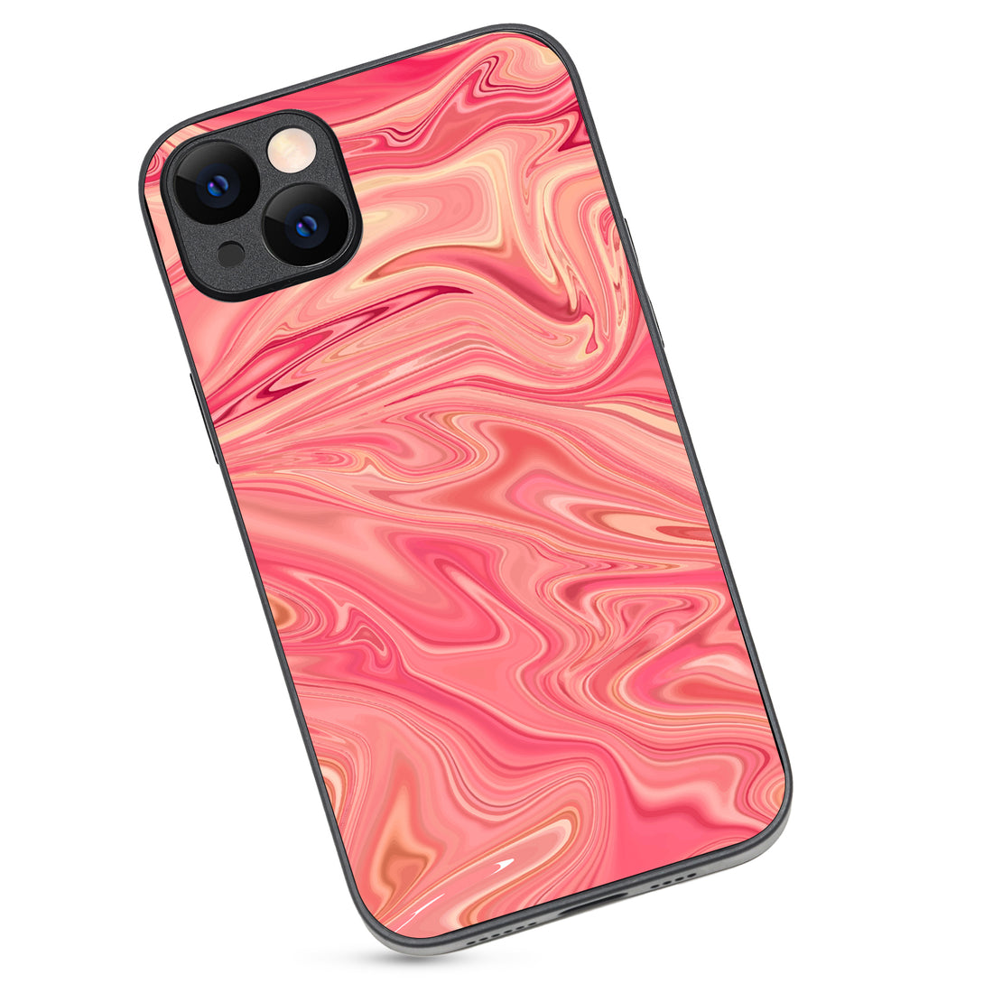 Pink Marble iPhone 14 Plus Case
