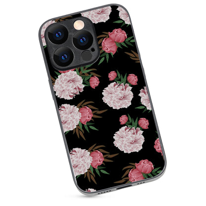 Pink Floral iPhone 14 Pro Case