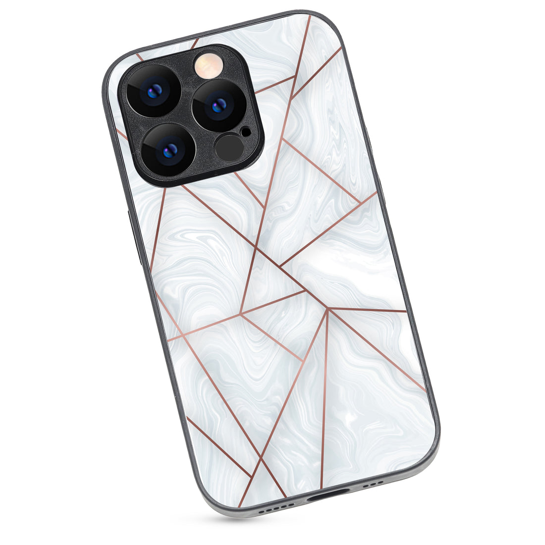 White Tile Marble iPhone 14 Pro Case