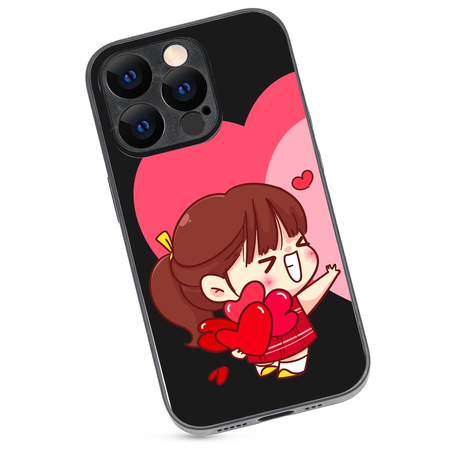 Love Girl Couple iPhone 14 Pro Case