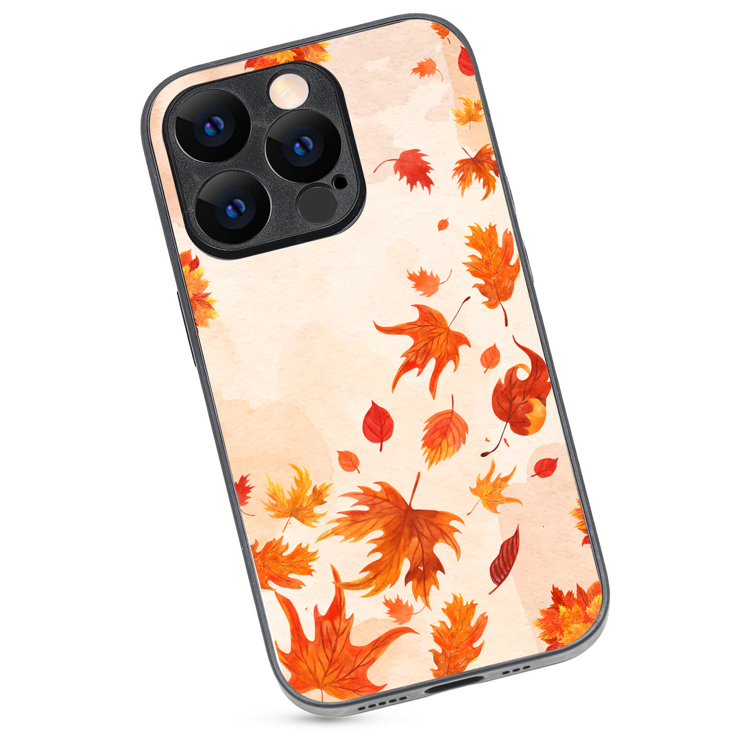 Leaves Fall Autumn Fauna iPhone 14 Pro Case
