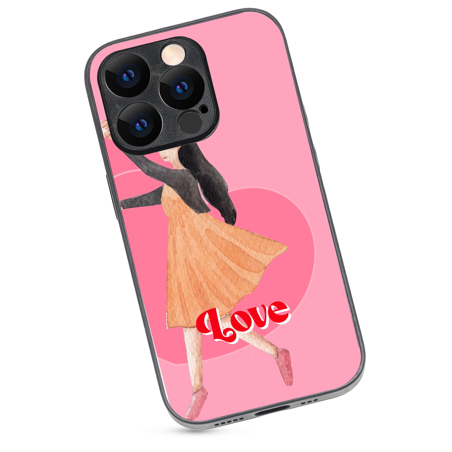 Forever Love Girl Couple iPhone 14 Pro Case