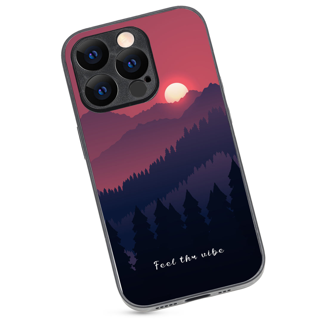 Feel The Vibes Fauna iPhone 14 Pro Case
