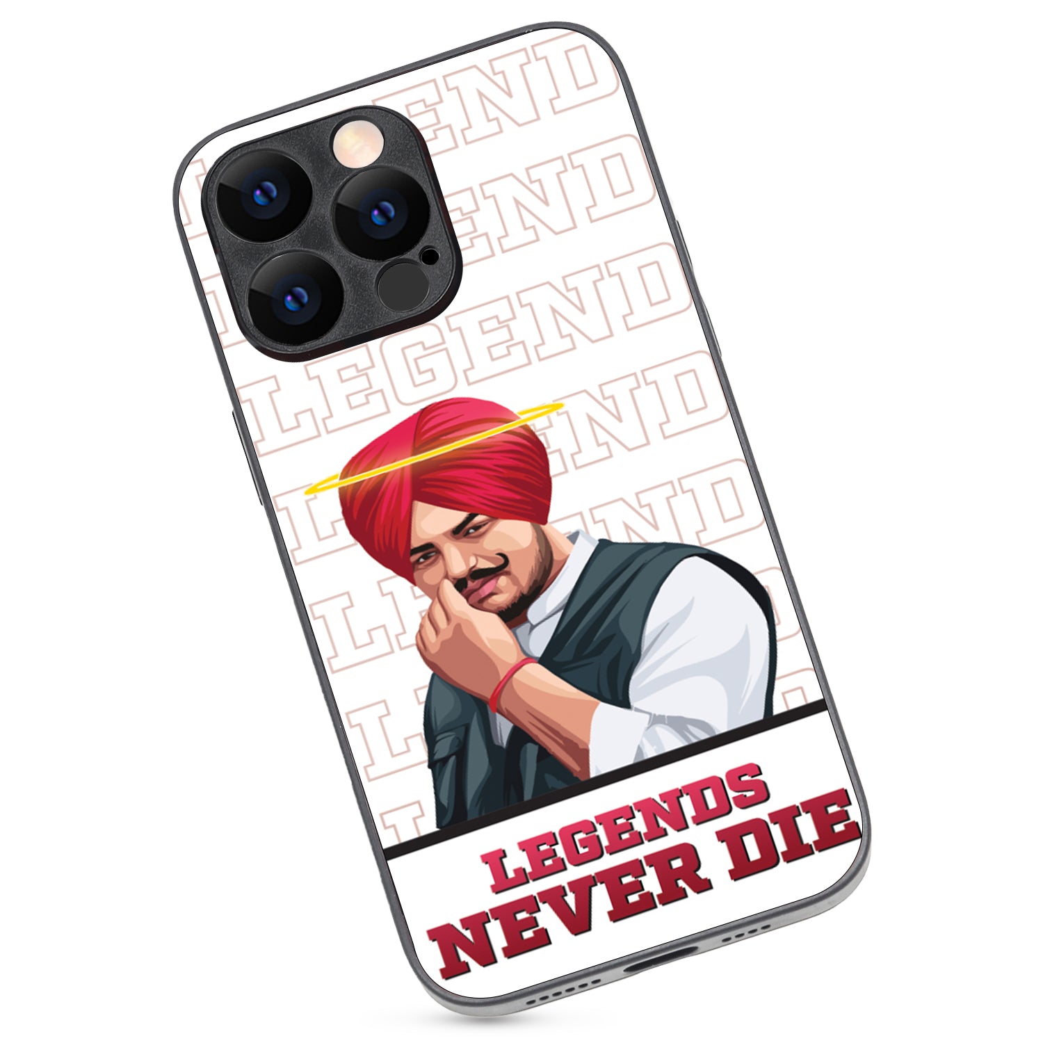 Legend Never Die Sidhu Moosewala iPhone 14 Pro Max Case