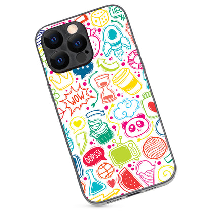 Wow Doodle iPhone 14 Pro Max Case