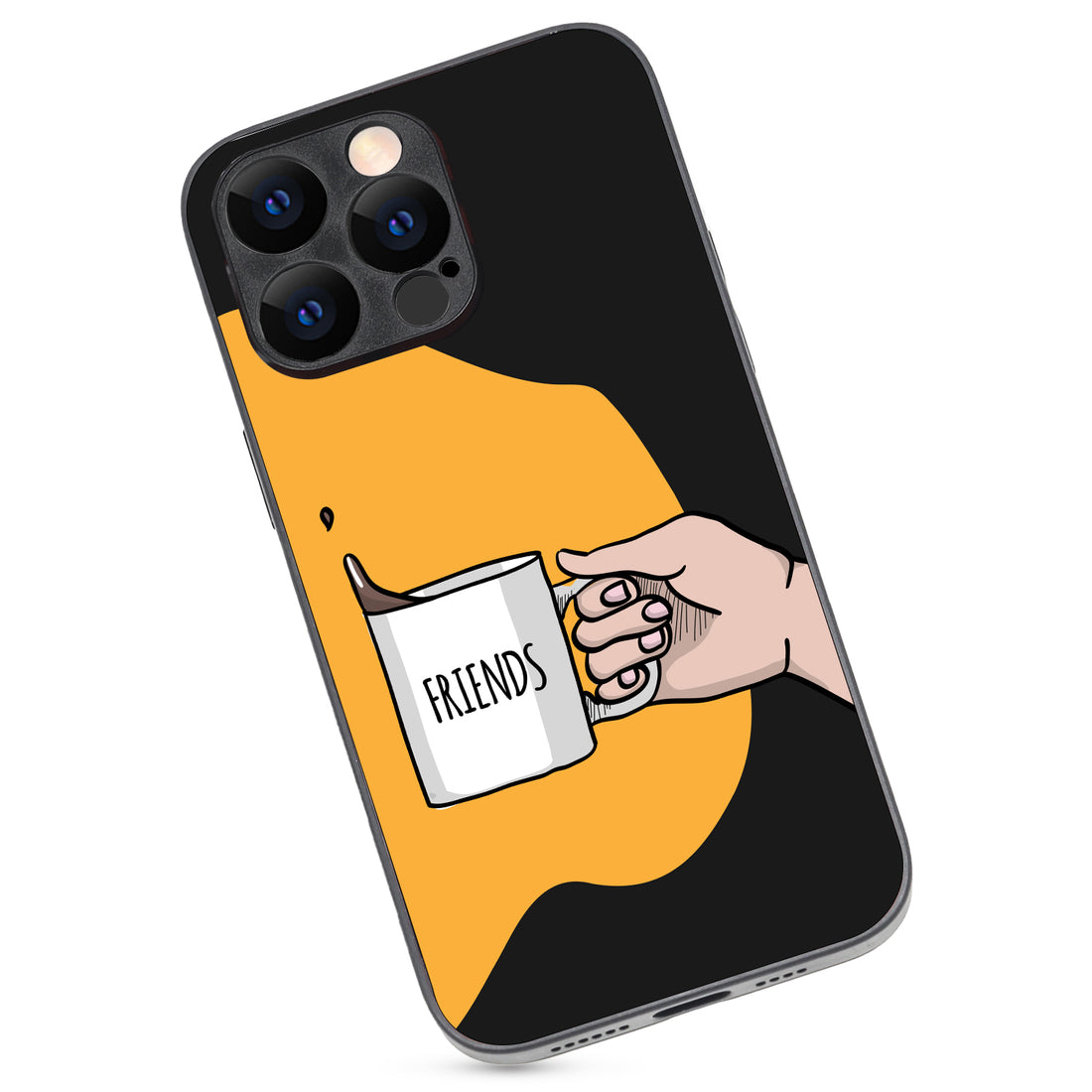 Friend Cheers Bff iPhone 14 Pro Max Case