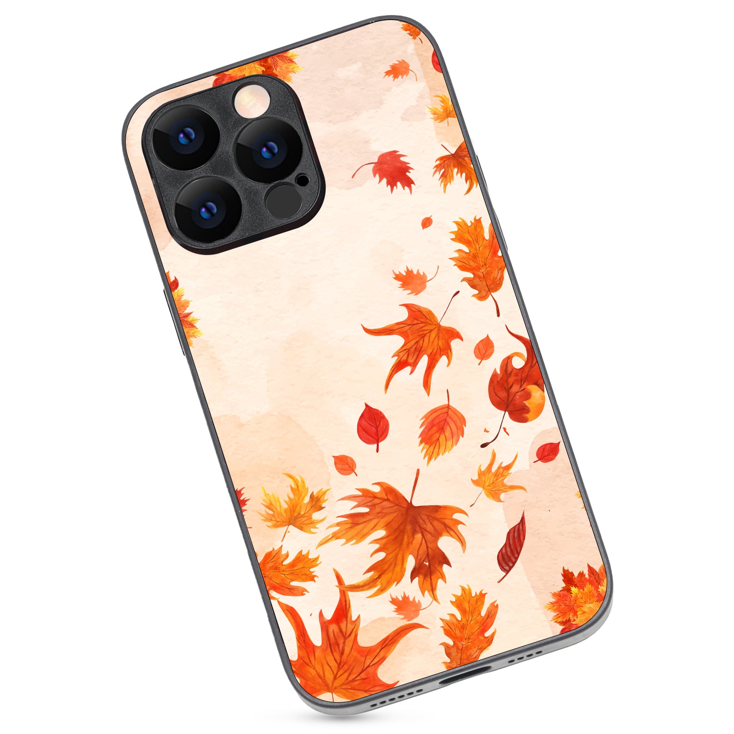 Leaves Fall Autumn Fauna iPhone 14 Pro Max Case