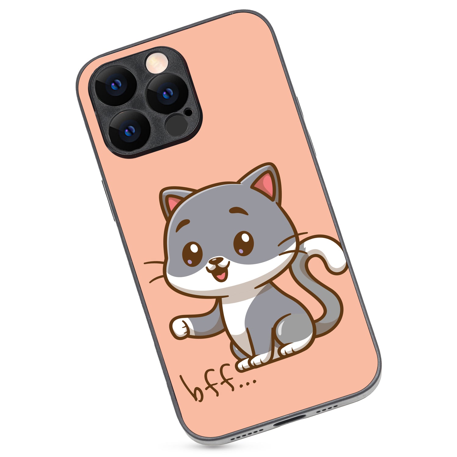 Best Friend Cat Bff iPhone 14 Pro Max Case