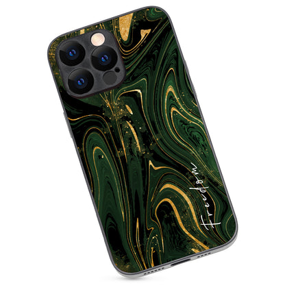 Freedom Marble iPhone 14 Pro Max Case