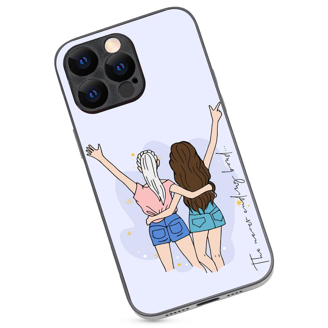 Girl Bff iPhone 14 Pro Max Case