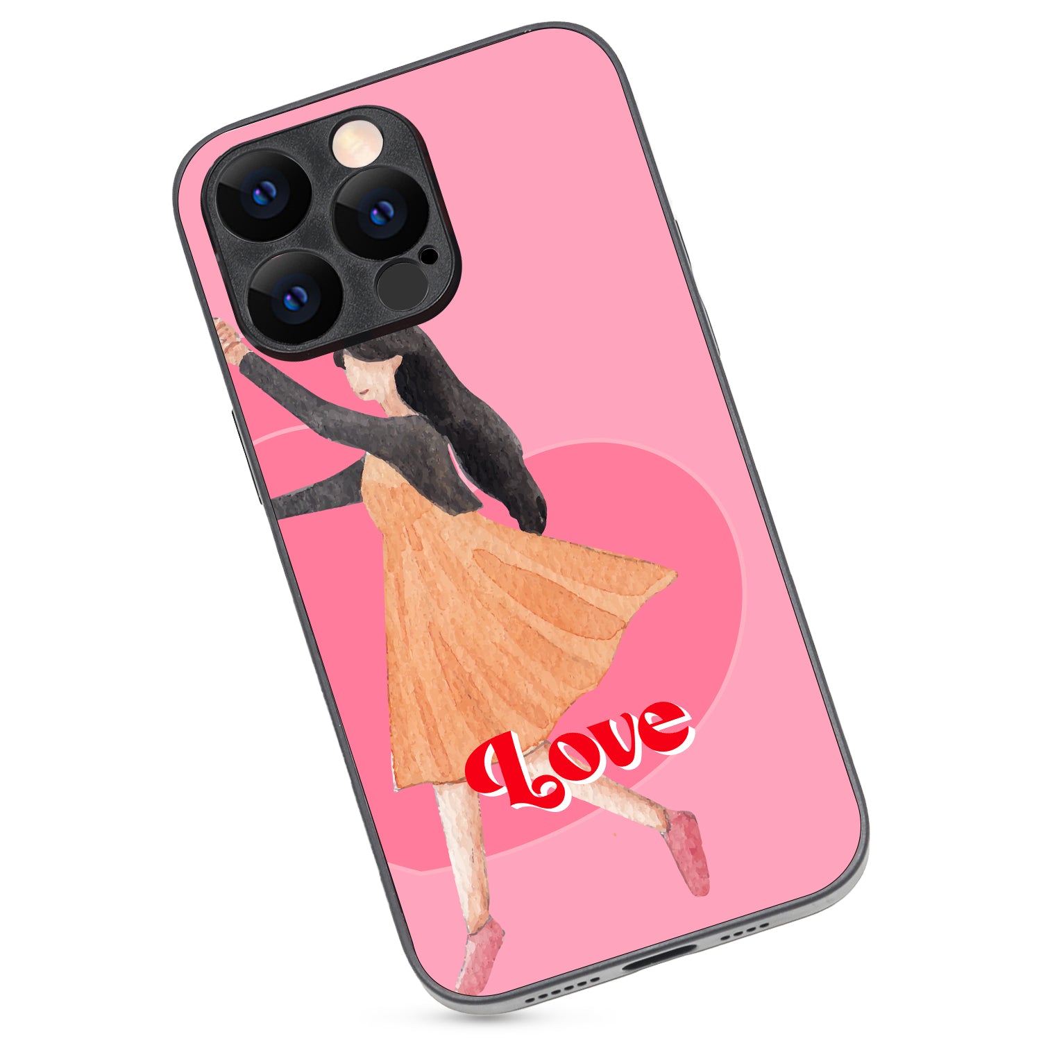 Forever Love Girl Couple iPhone 14 Pro Max Case