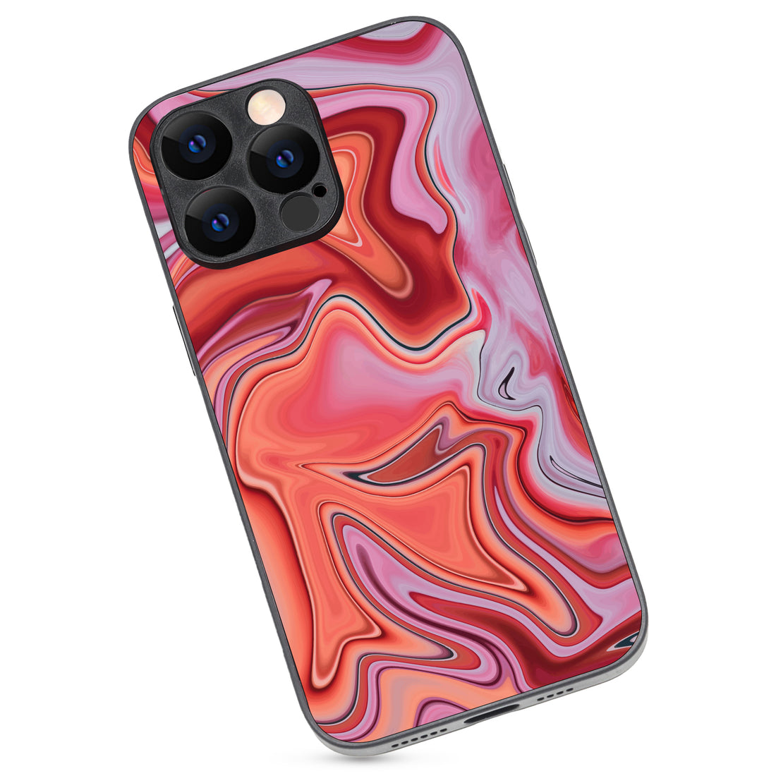 Pink Variant Marble iPhone 14 Pro Max Case
