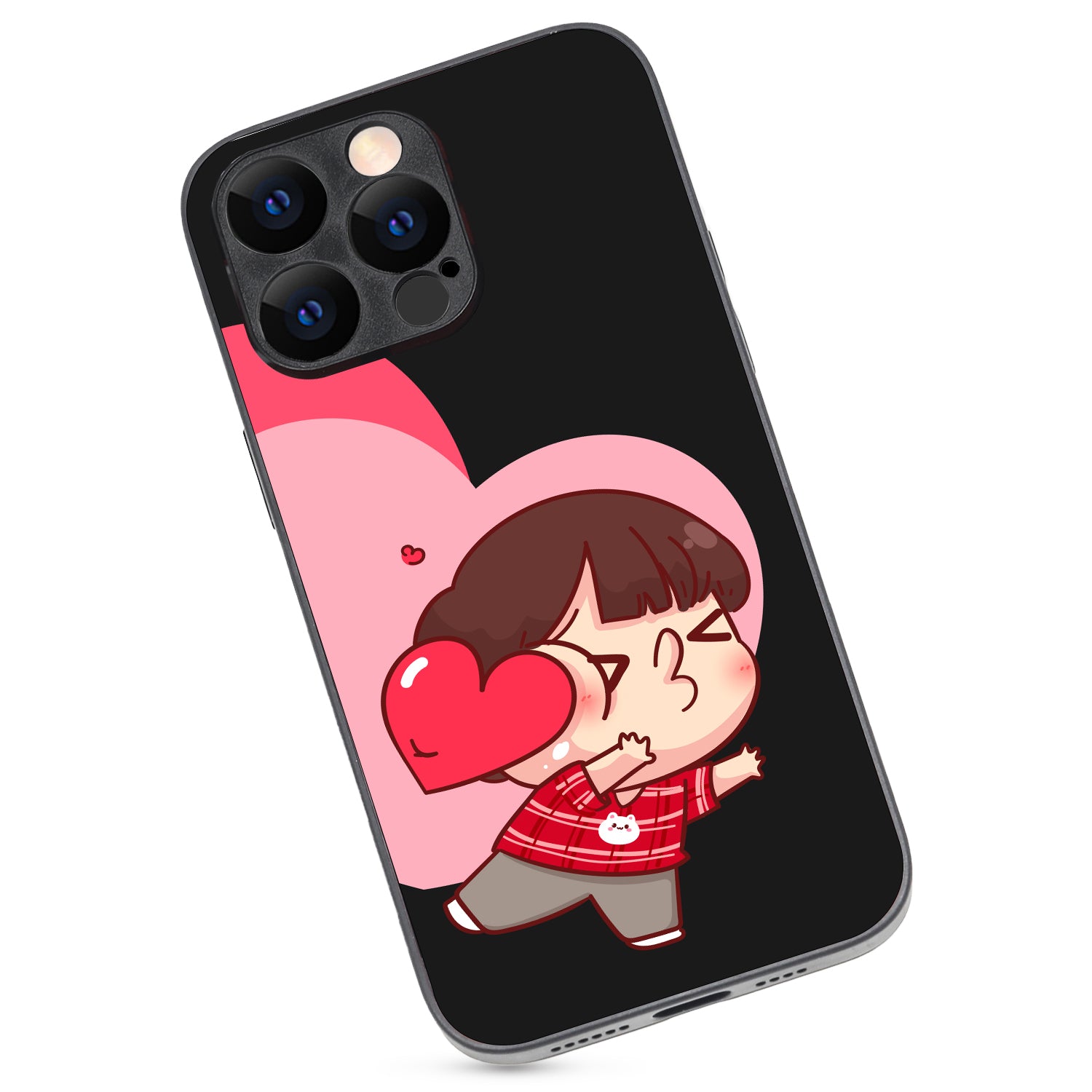 Love Boy Couple iPhone 14 Pro Max Case