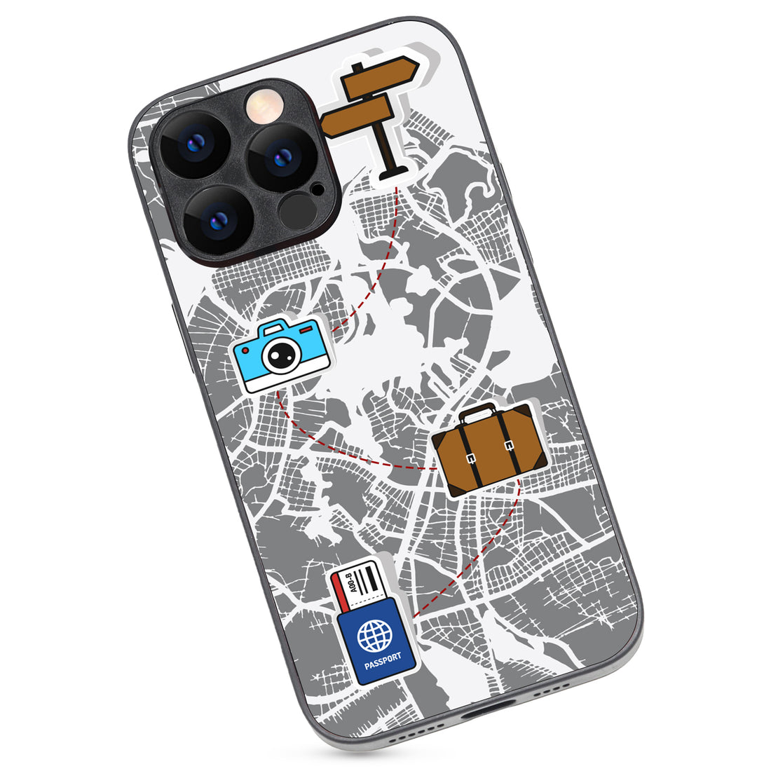 Journey Start To End Travel iPhone 14 Pro Max Case